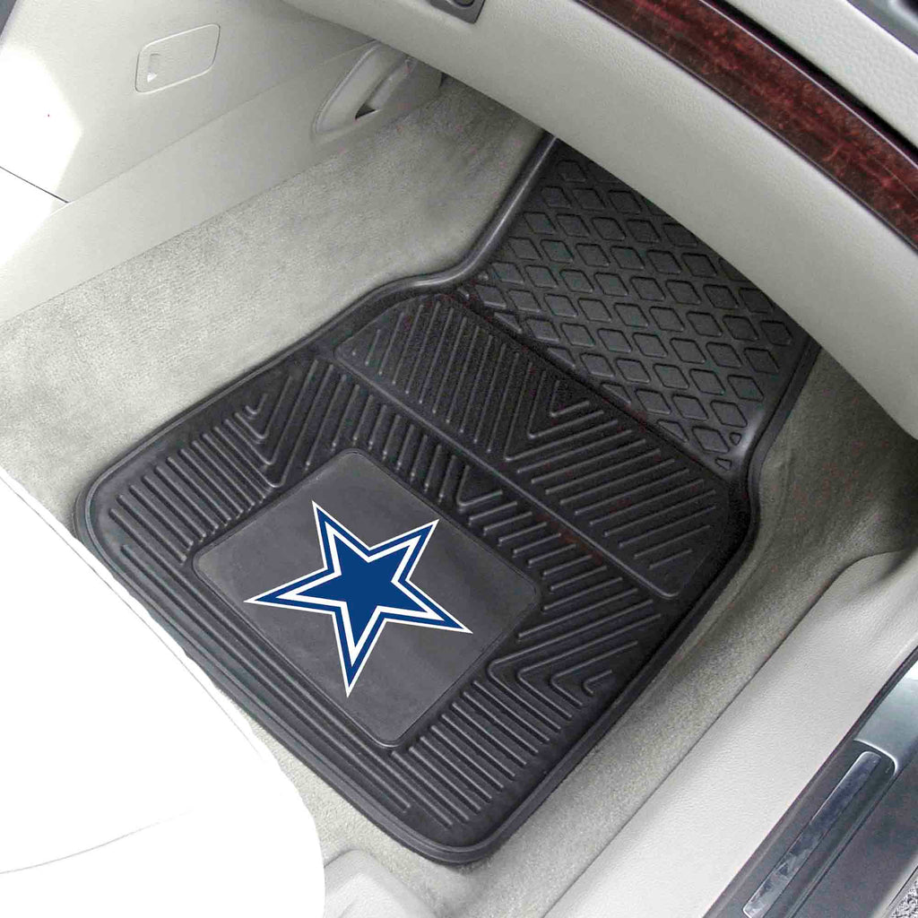 Fanmats - NFL - Dallas Cowboys 2-pc Vinyl Car Mat Set 17''x27''