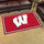 Fanmats - University of Wisconsin 4x6 Rug 44''x71''