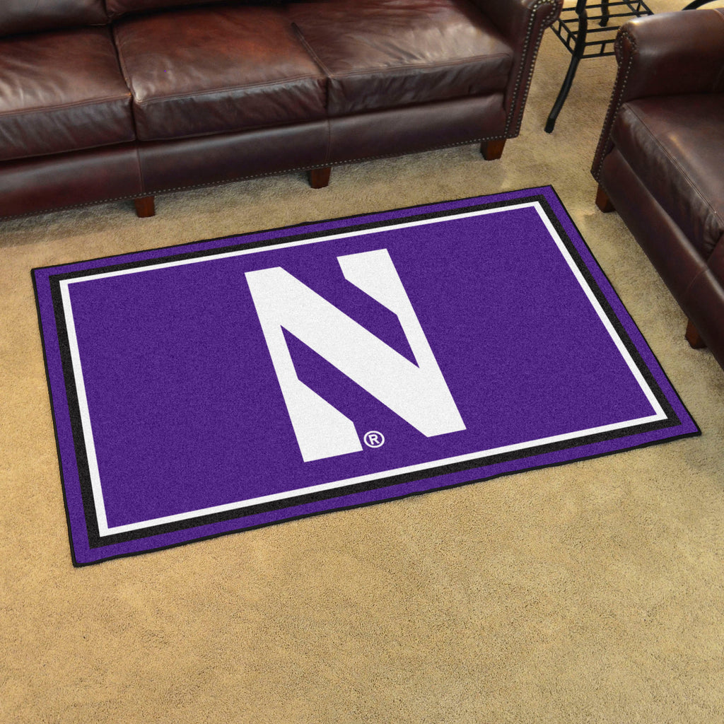 Fanmats - Northwestern University 4x6 Rug 44''x71''