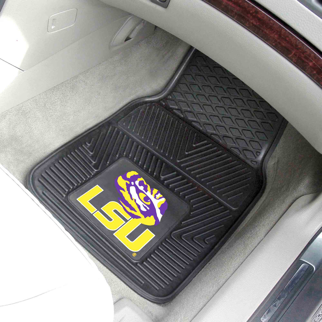 Fanmats - Louisiana State University 2-pc Vinyl Car Mat Set 17''x27''