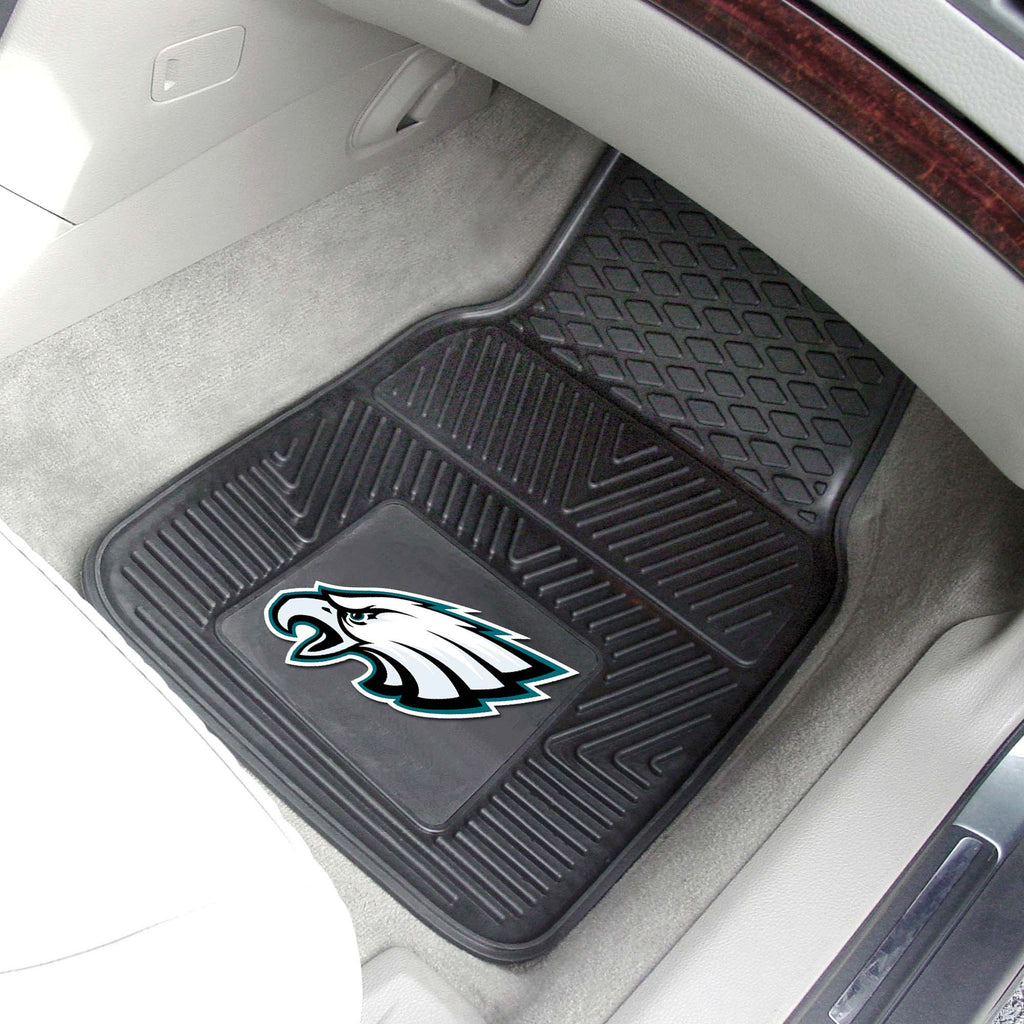 Fanmats - NFL - Philadelphia Eagles 2-pc Vinyl Car Mat Set 17''x27''