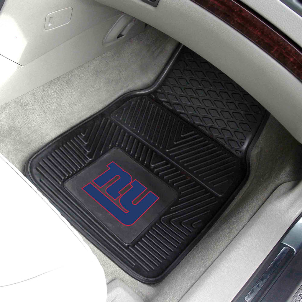 Fanmats - NFL - New York Giants 2-pc Vinyl Car Mat Set 17''x27''