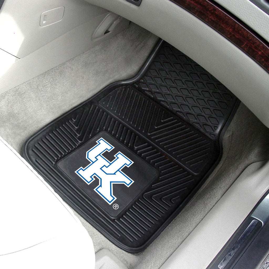 Fanmats - University of Kentucky 2-pc Vinyl Car Mat Set 17''x27''