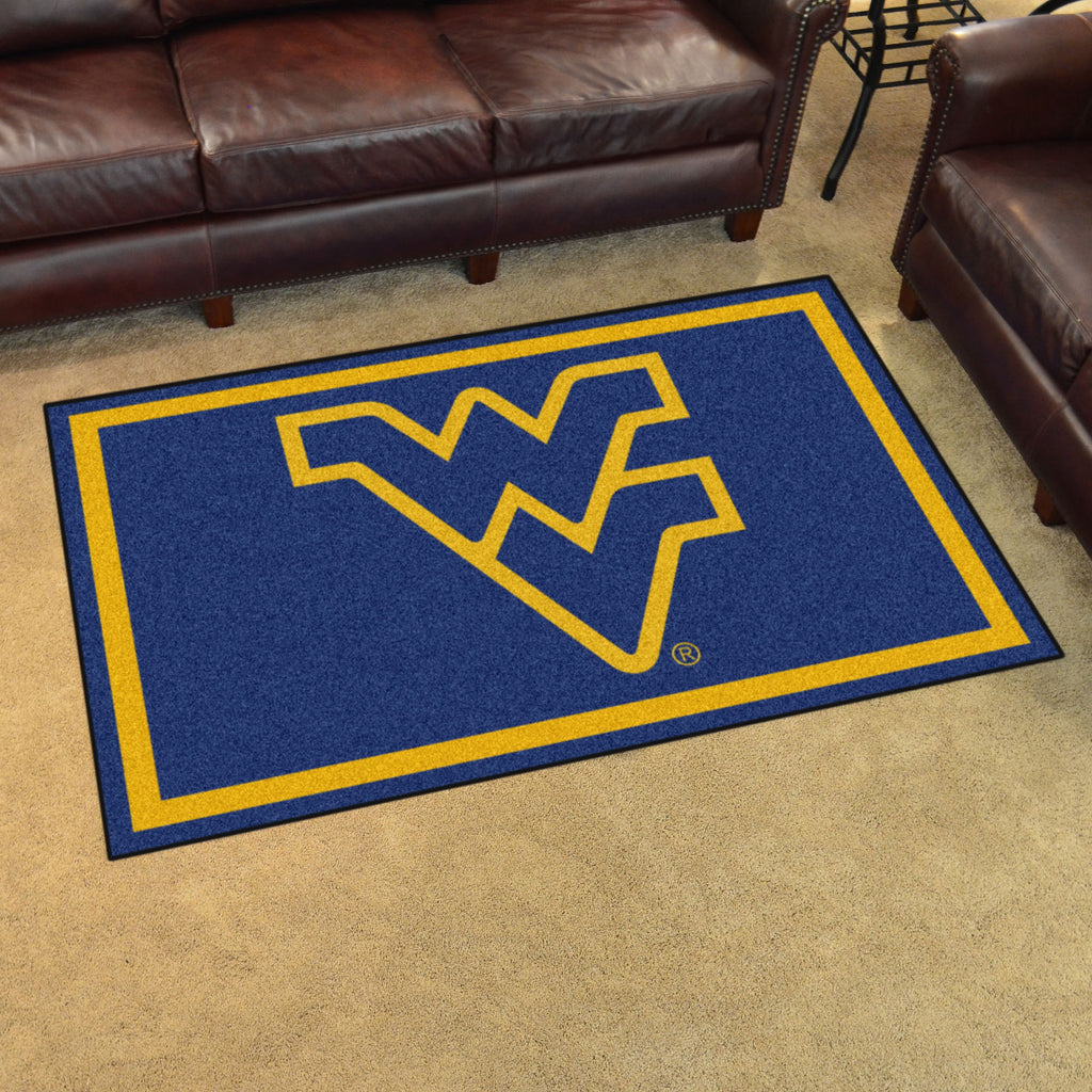 Fanmats - West Virginia University 4x6 Rug 44''x71''