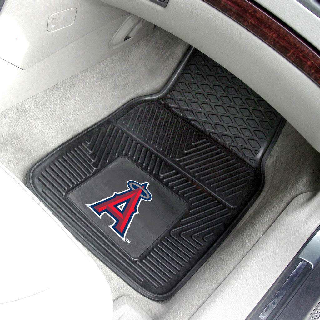 Fanmats - MLB - Los Angeles Angels 2-pc Vinyl Car Mat Set 17''x27''