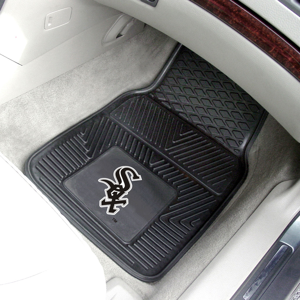 Fanmats - MLB - Chicago White Sox 2-pc Vinyl Car Mat Set 17''x27''