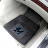 Fanmats - MLB - Miami Marlins 2-pc Vinyl Car Mat Set 17''x27''