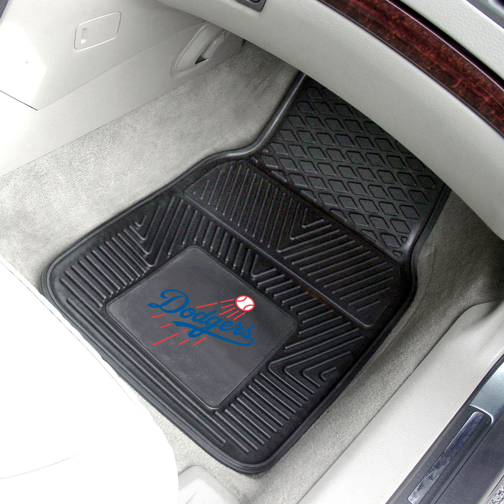 Fanmats - MLB - Los Angeles Dodgers 2-pc Vinyl Car Mat Set 17''x27''