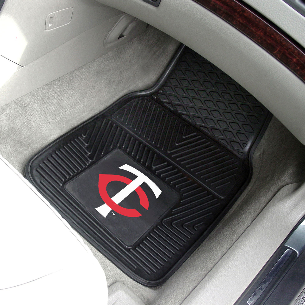 Fanmats - MLB - Minnesota Twins 2-pc Vinyl Car Mat Set 17''x27''