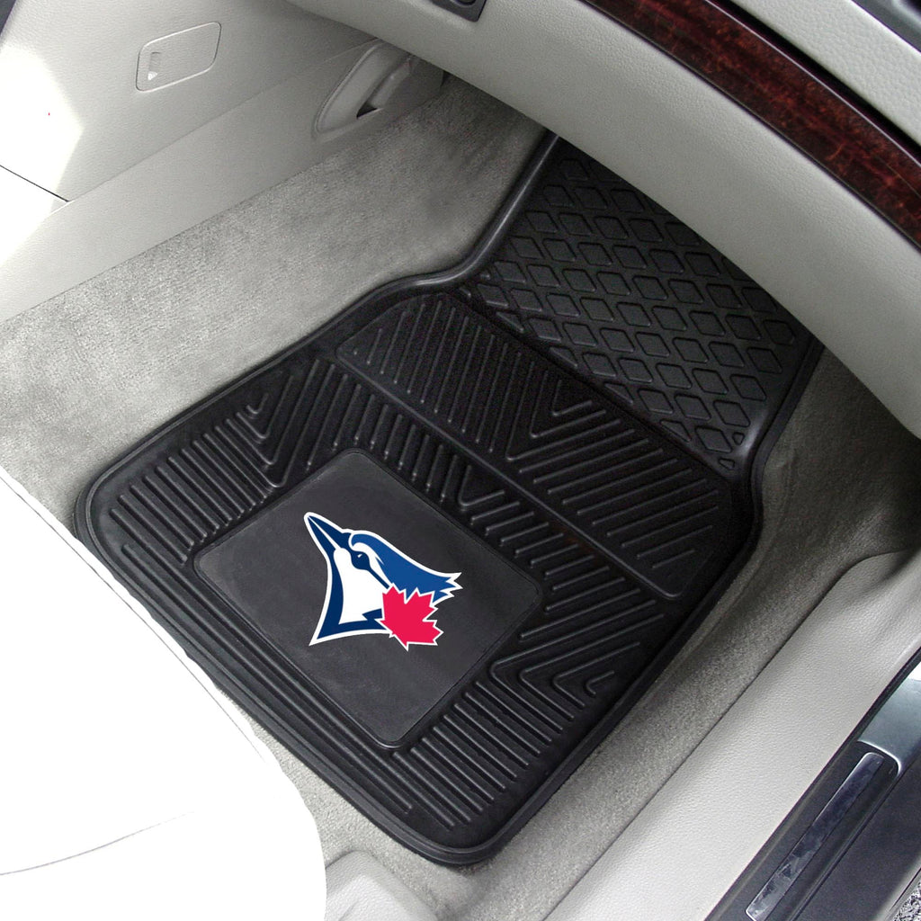 Fanmats - MLB - Toronto Blue Jays 2-pc Vinyl Car Mat Set 17''x27''