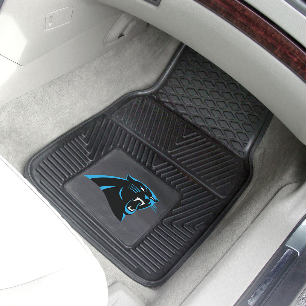 Fanmats - NFL - Carolina Panthers 2-pc Vinyl Car Mat Set 17''x27''