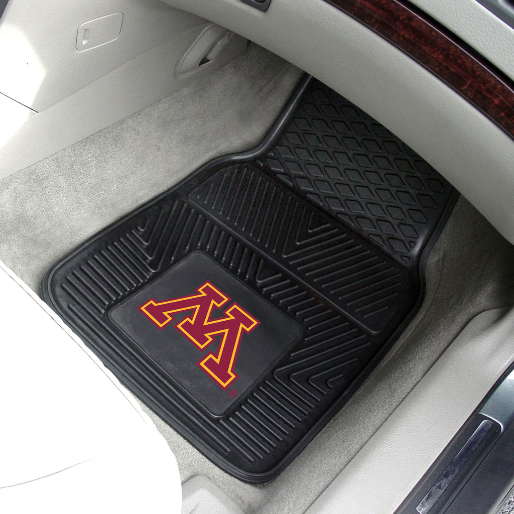 Fanmats - University of Minnesota 2-pc Vinyl Car Mat Set 17''x27''