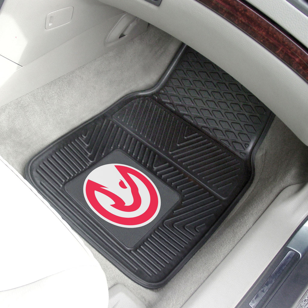 Fanmats - NBA - Atlanta Hawks 2-pc Vinyl Car Mat Set 17''x27''