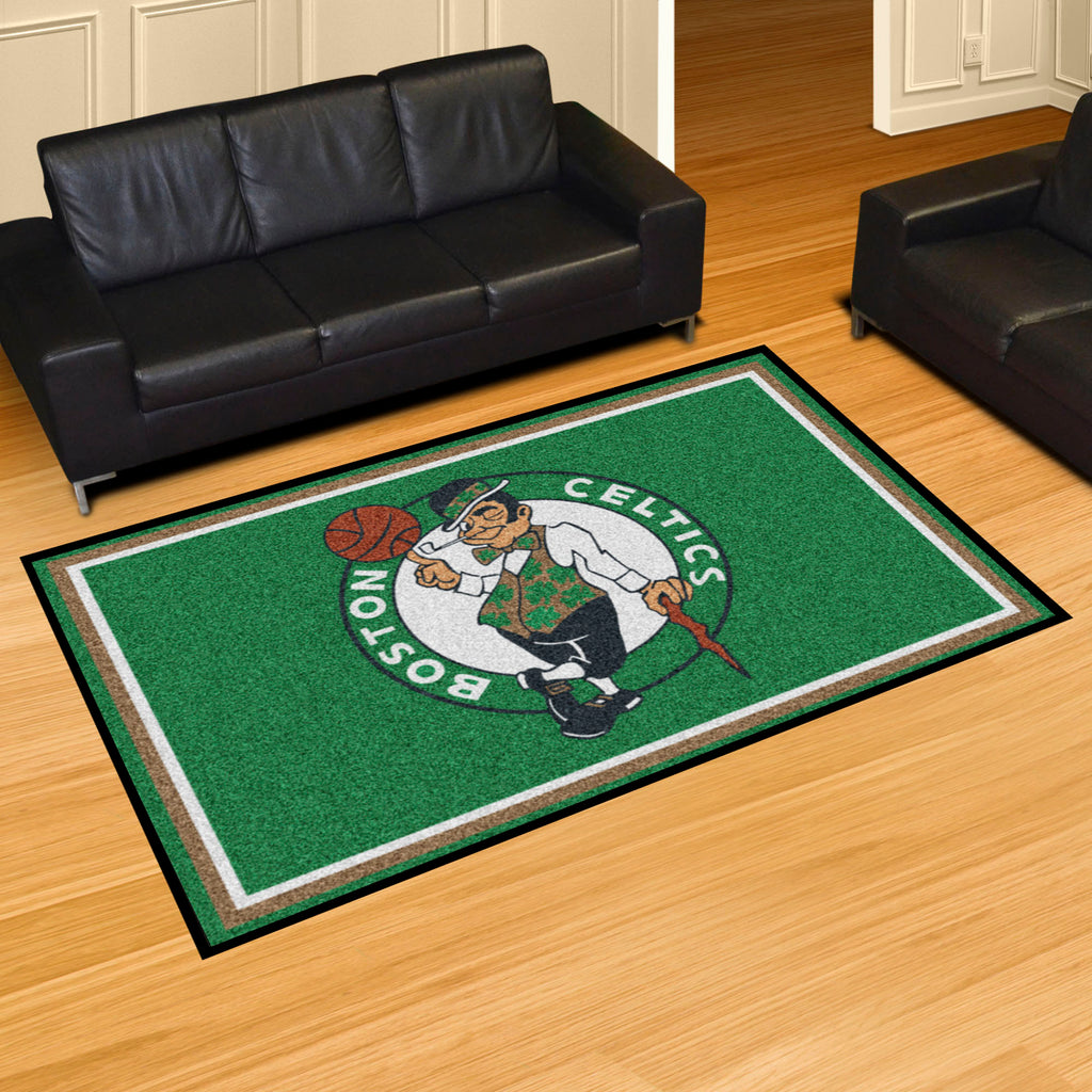 Fanmats - NBA - Boston Celtics 5x8 Rug 59.5''x88''