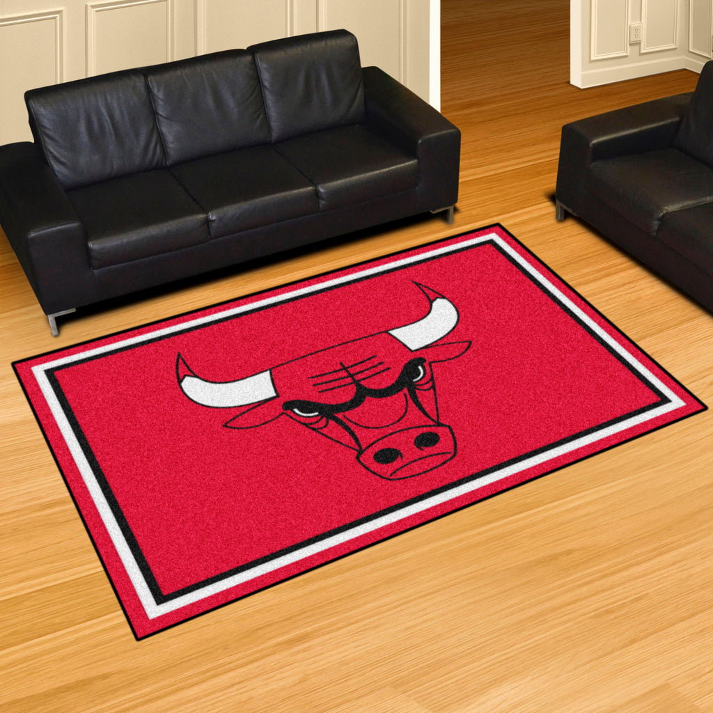 Fanmats - NBA - Chicago Bulls 5x8 Rug 59.5''x88''