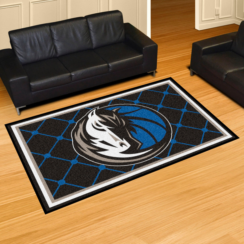 Fanmats - NBA - Dallas Mavericks 5x8 Rug 59.5''x88''