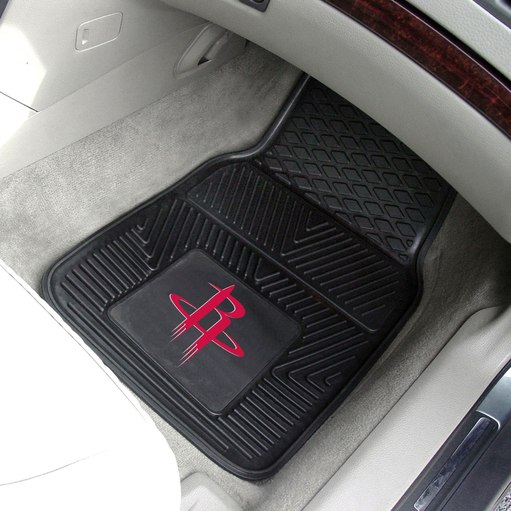 Fanmats - NBA - Houston Rockets 2-pc Vinyl Car Mat Set 17''x27''