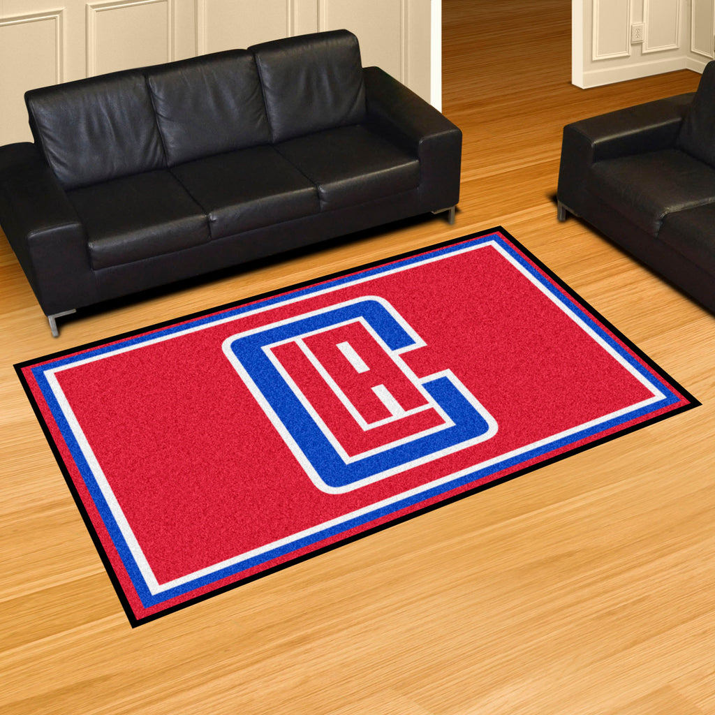 Fanmats - NBA - Los Angeles Clippers 5x8 Rug 59.5''x88''