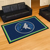 Fanmats - NBA - Minnesota Timberwolves 5x8 Rug 59.5''x88''