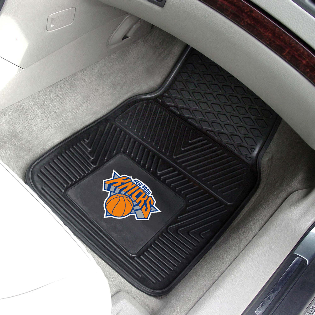 Fanmats - NBA - New York Knicks 2-pc Vinyl Car Mat Set 17''x27''
