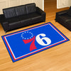 Fanmats - NBA - Philadelphia 76ers 5x8 Rug 59.5''x88''