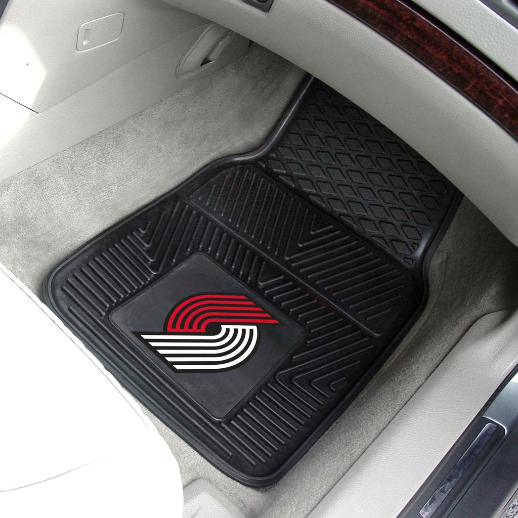 Fanmats - NBA - Portland Trail Blazers 2-pc Vinyl Car Mat Set 17''x27''