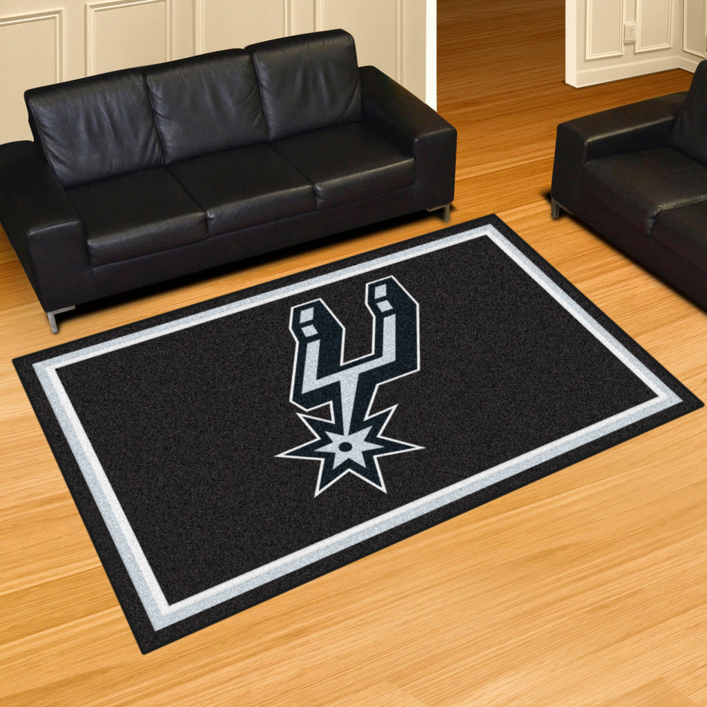 Fanmats - NBA - San Antonio Spurs 5x8 Rug 59.5''x88''