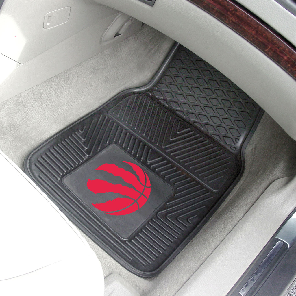 Fanmats - NBA - Toronto Raptors 2-pc Vinyl Car Mat Set 17''x27''