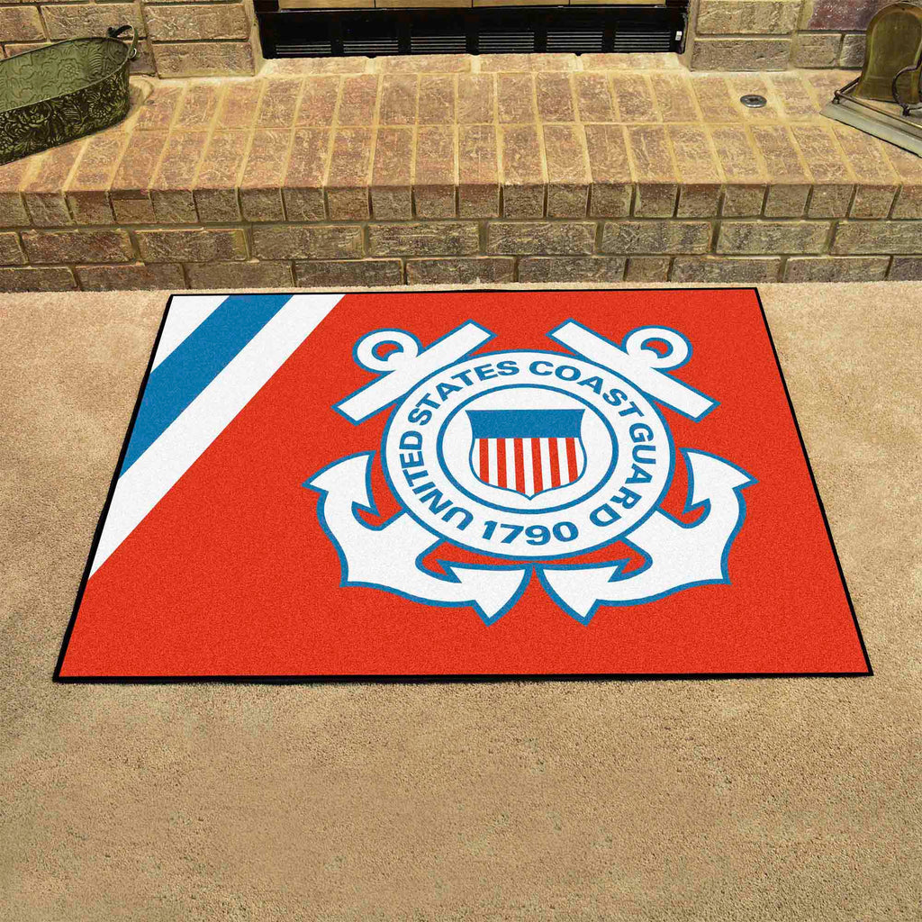 Fanmats - U.S. Coast Guard All-Star Mat 33.75''x42.5''