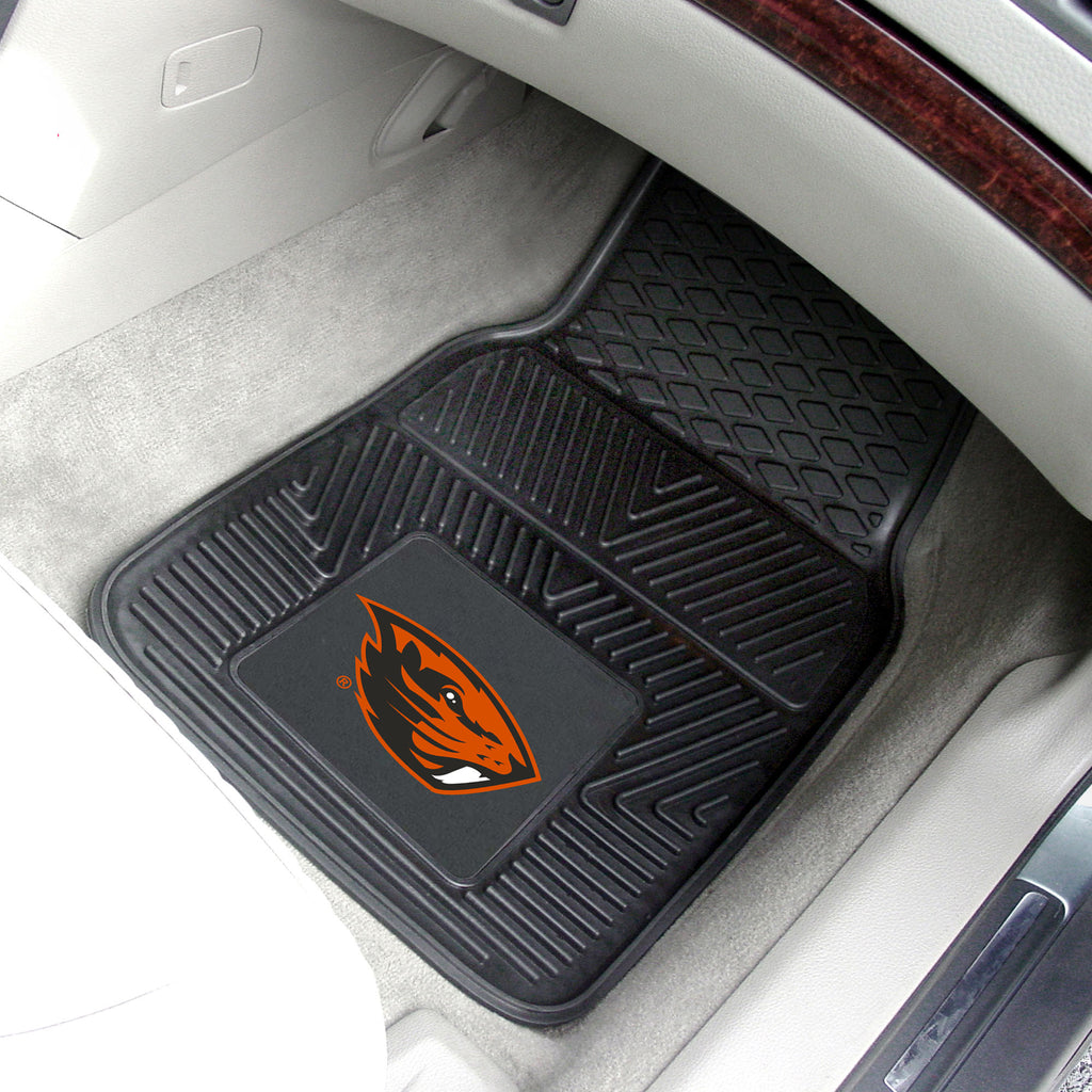 Fanmats - Oregon State University 2-pc Vinyl Car Mat Set 17''x27''