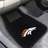 Fanmats - NFL - Denver Broncos 2-pc Embroidered Car Mat Set 17''x25.5''