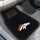 Fanmats - NFL - Denver Broncos 2-pc Embroidered Car Mat Set 17''x25.5''