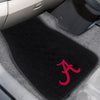 Fanmats - University of Alabama 2-pc Embroidered Car Mat Set 17''x25.5''