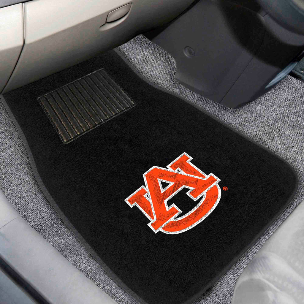 Fanmats - Auburn University 2-pc Embroidered Car Mat Set 17''x25.5''