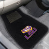 Fanmats - Louisiana State University 2-pc Embroidered Car Mat Set 17''x25.5''