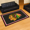 Fanmats - NHL - Chicago Blackhawks 5x8 Rug 59.5''x88''