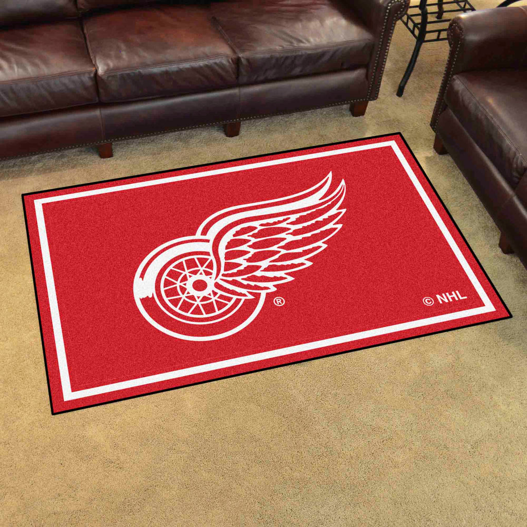 Fanmats - NHL - Detroit Red Wings 4x6 Rug 44''x71''