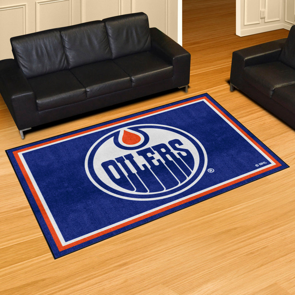 Fanmats - NHL - Edmonton Oilers 5x8 Rug 59.5''x88''