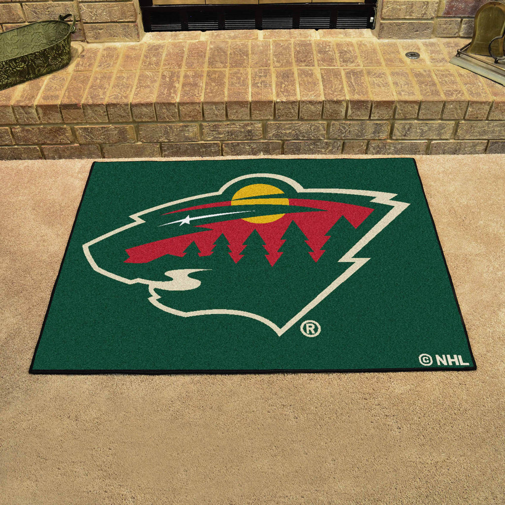 Fanmats - NHL - Minnesota Wild All-Star Mat 33.75''x42.5''