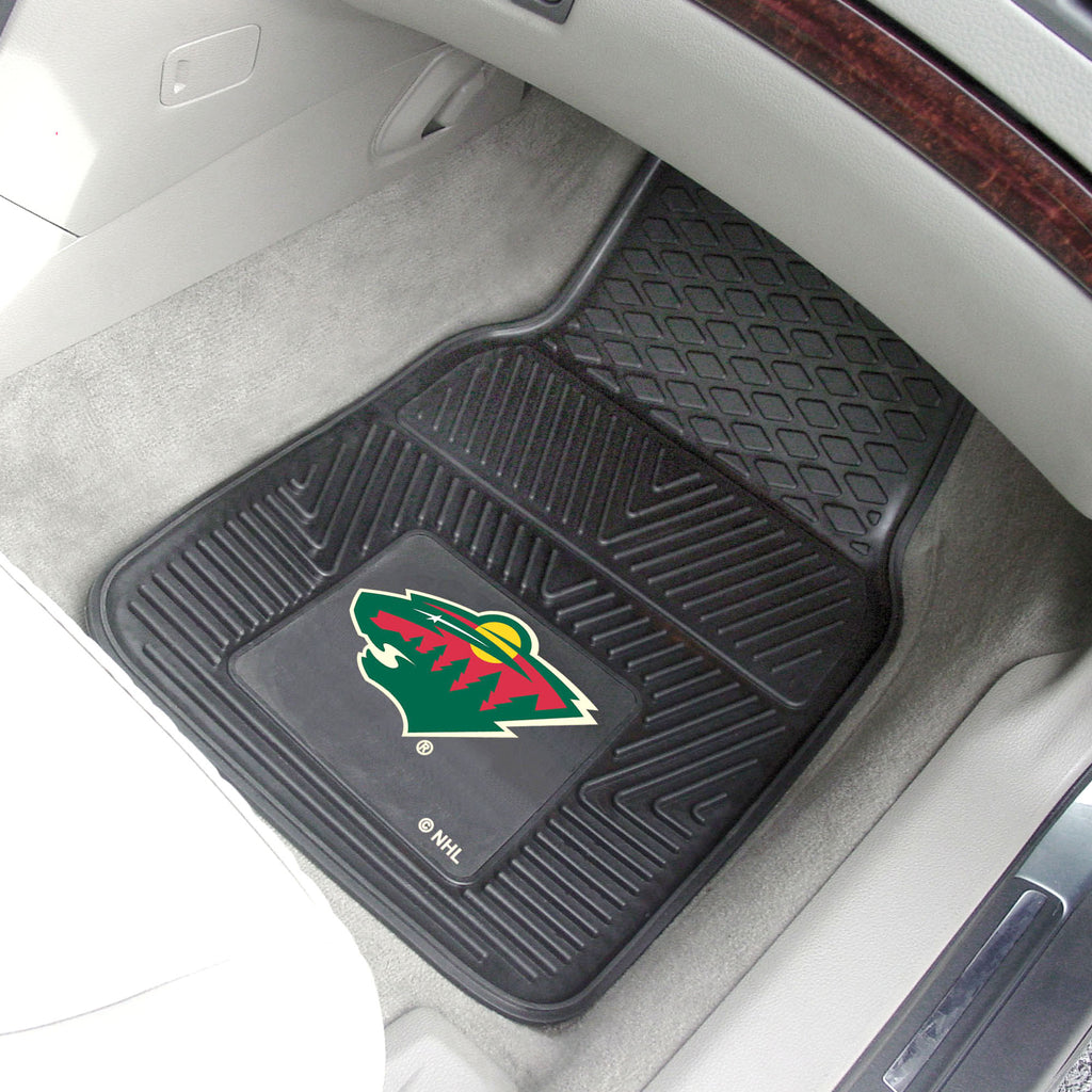 Fanmats - NHL - Minnesota Wild 2-pc Vinyl Car Mat Set 17''x27''