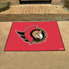 Fanmats - NHL - Ottawa Senators All-Star Mat 33.75''x42.5''