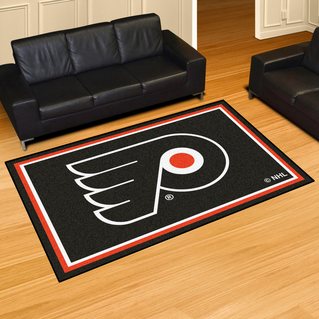Fanmats - NHL - Philadelphia Flyers 5x8 Rug 59.5''x88''