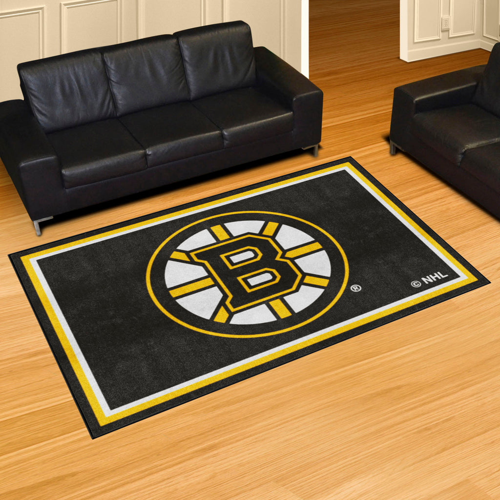 Fanmats - NHL - Boston Bruins 5x8 Rug 59.5''x88''