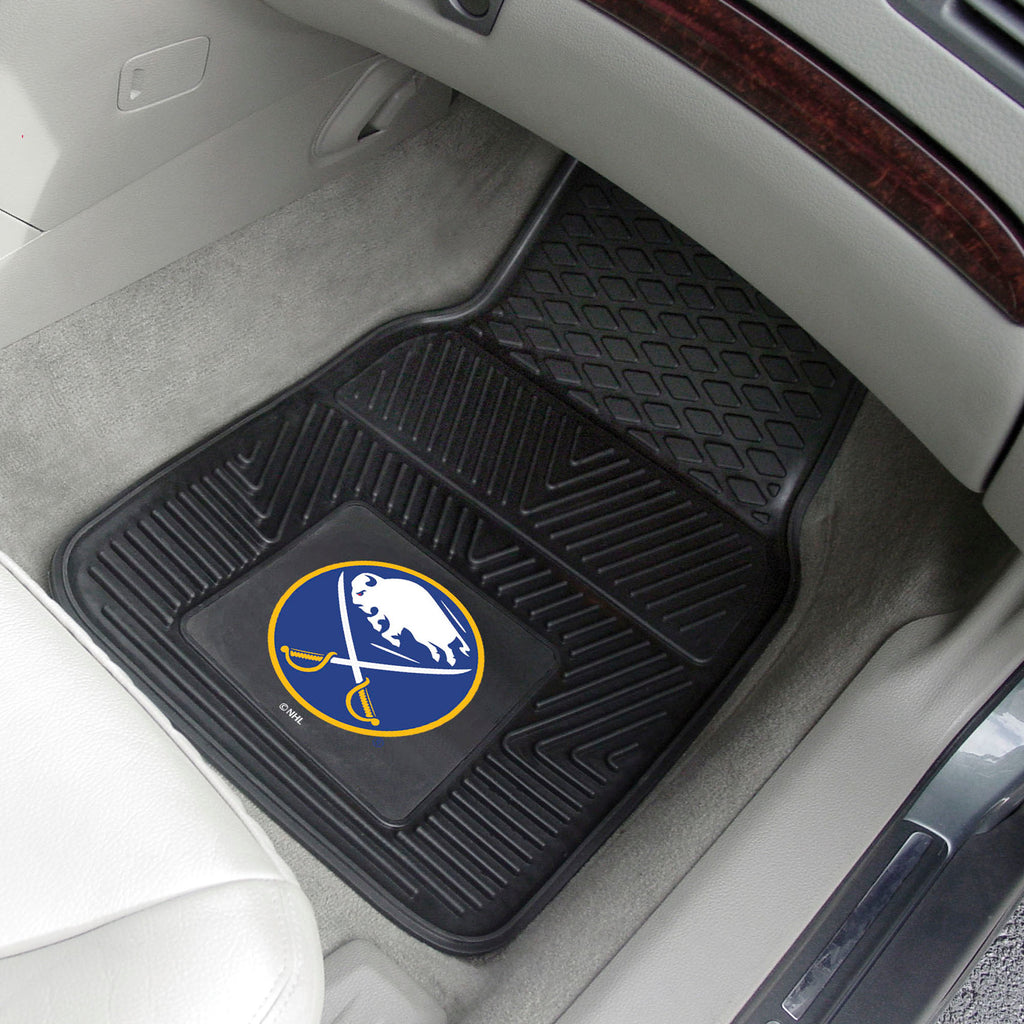Fanmats - NHL - Buffalo Sabres 2-pc Vinyl Car Mat Set 17''x27''