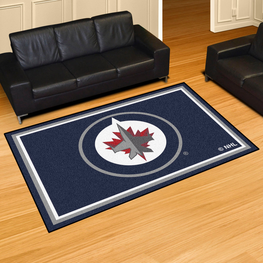 Fanmats - NHL - Winnipeg Jets 5x8 Rug 59.5''x88''