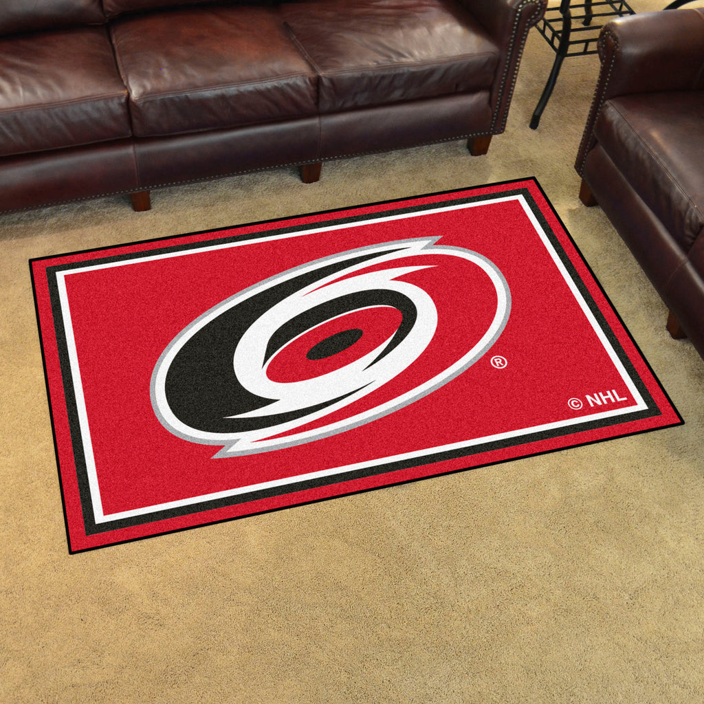 Fanmats - NHL - Carolina Hurricanes 4x6 Rug 44''x71''