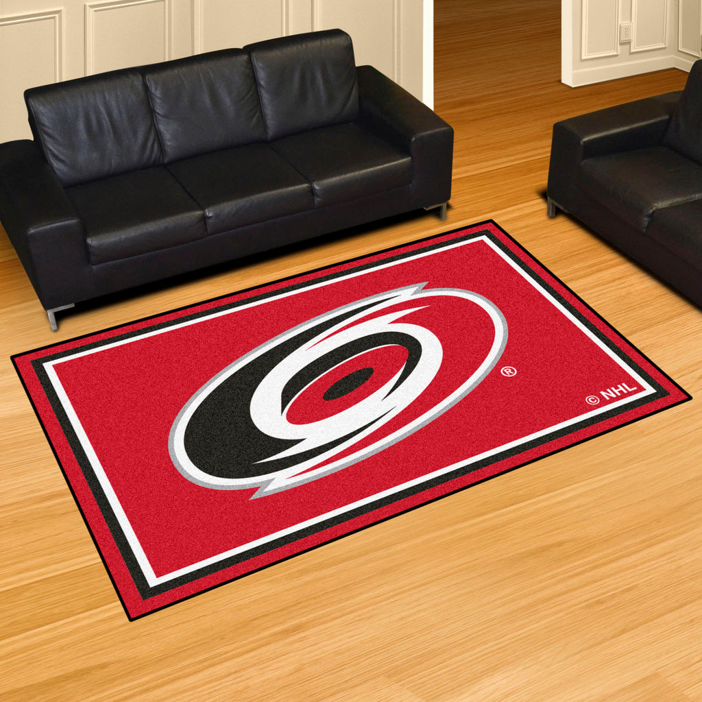 Fanmats - NHL - Carolina Hurricanes 5x8 Rug 59.5''x88''