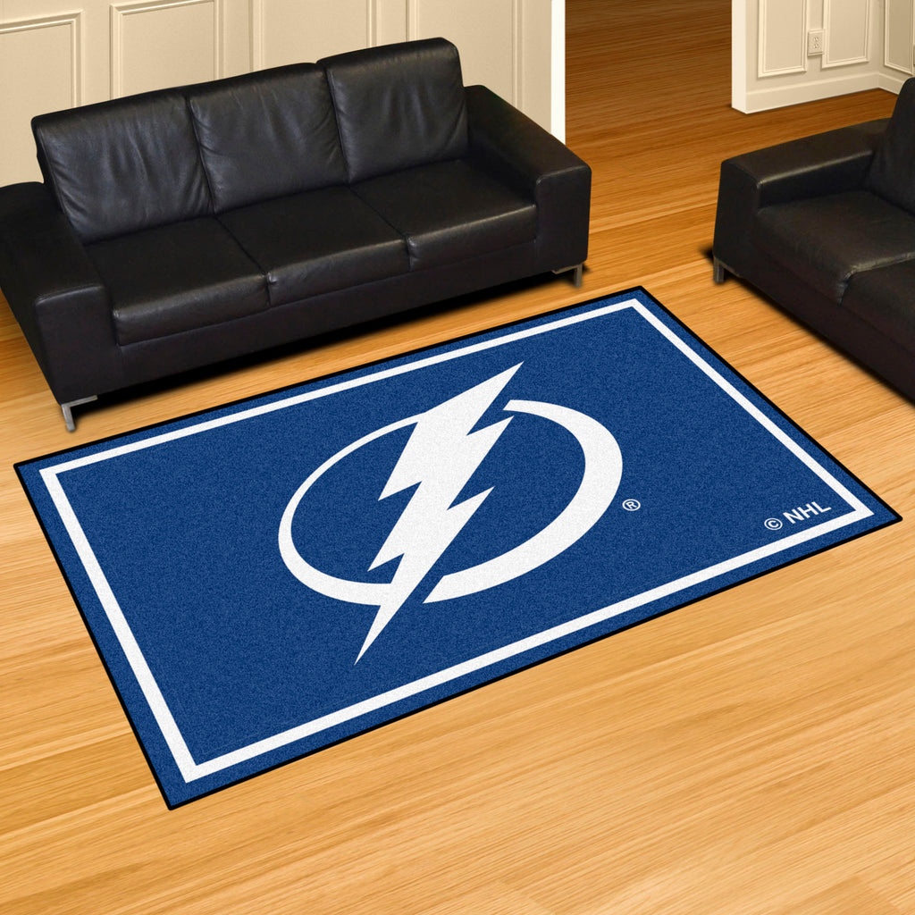 Fanmats - NHL - Tampa Bay Lightning 5x8 Rug 59.5''x88''