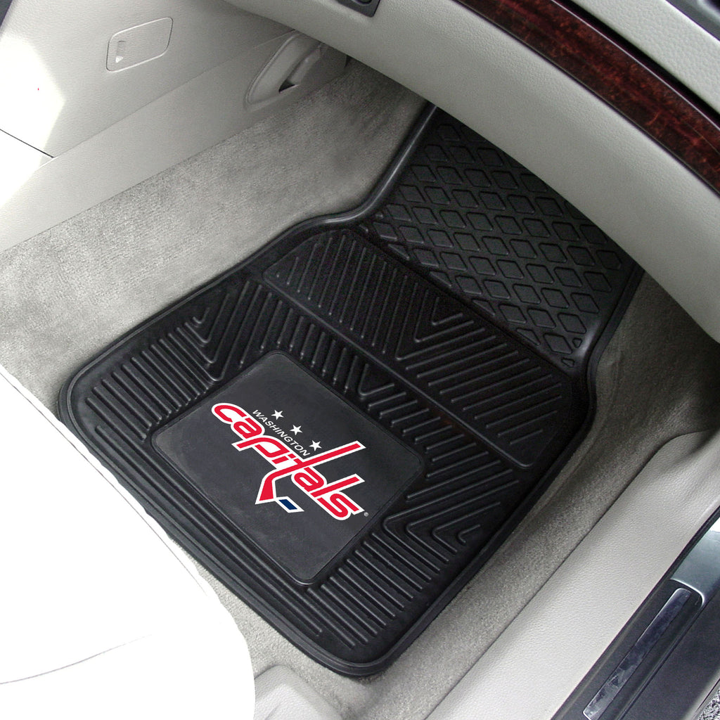 Fanmats - NHL - Washington Capitals 2-pc Vinyl Car Mat Set 17''x27''