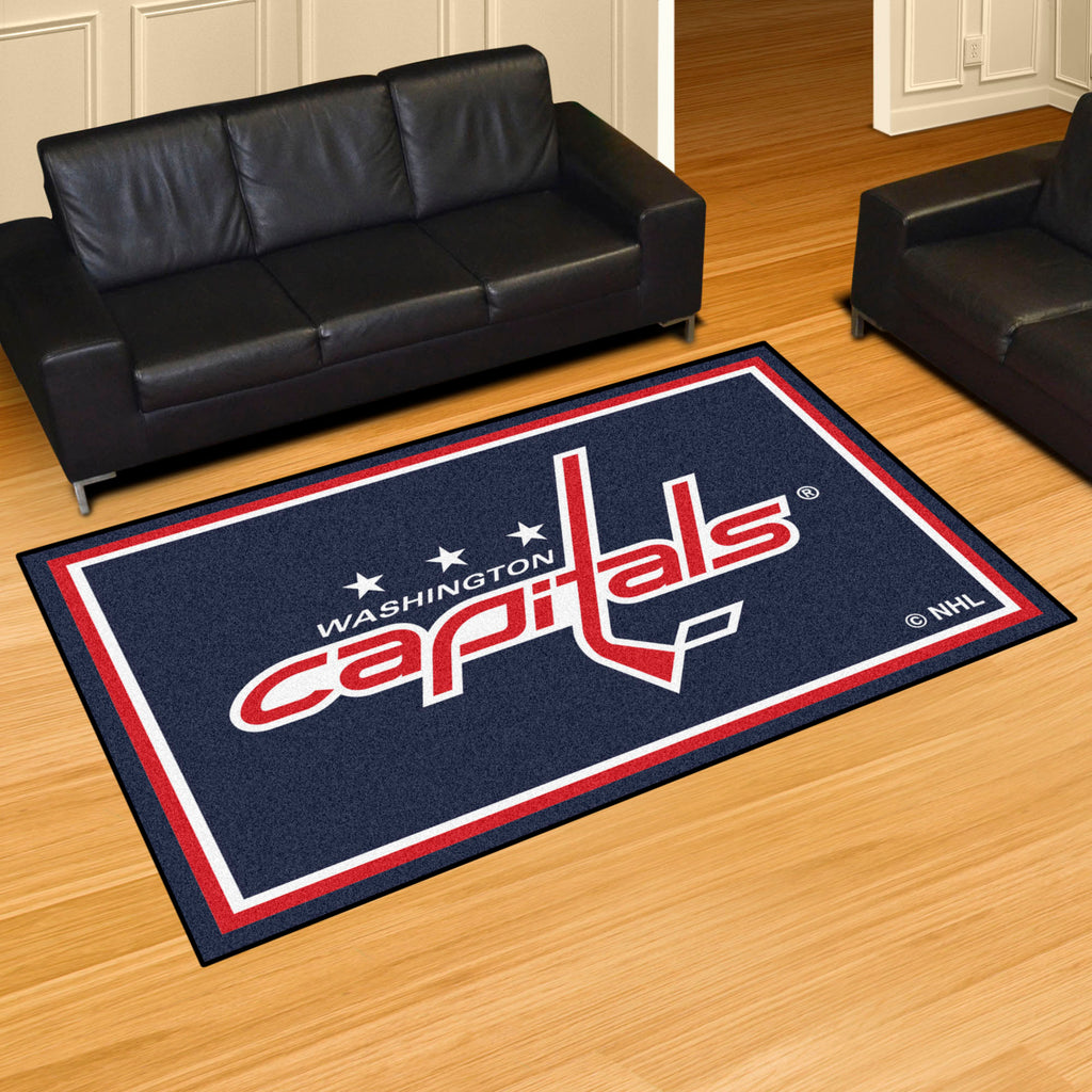 Fanmats - NHL - Washington Capitals 5x8 Rug 59.5''x88''